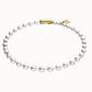 UNO DE 50 Snowflake Bead necklace with contrasting accents