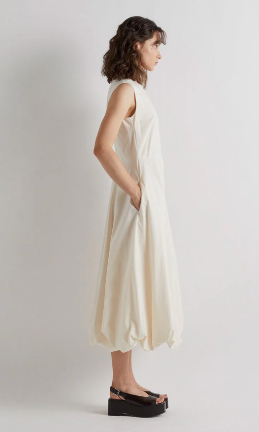 MeiMeiJ Bubble Hem Sleeveless Dress