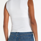 Liverpool Sleeveless Built-in Bra Knit Top