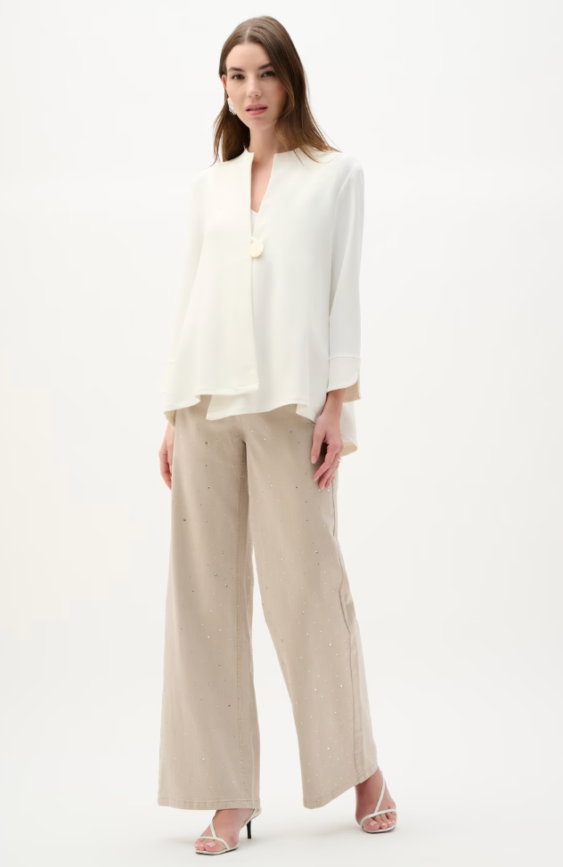 Joseph Ribkoff Swing Jacket With Statement Button Style
