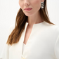 Joseph Ribkoff Swing Jacket With Statement Button Style