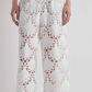MEIMEIJ Scalloped Hem Trousers