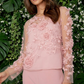 Frank Lyman Floral Embroidered Pullover Style