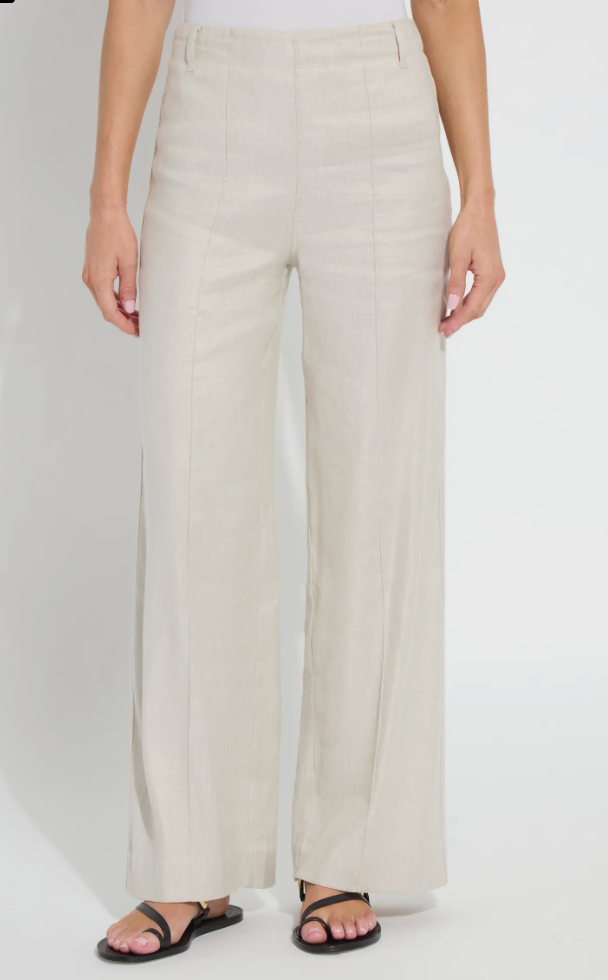 Lysse wide leg linen pant