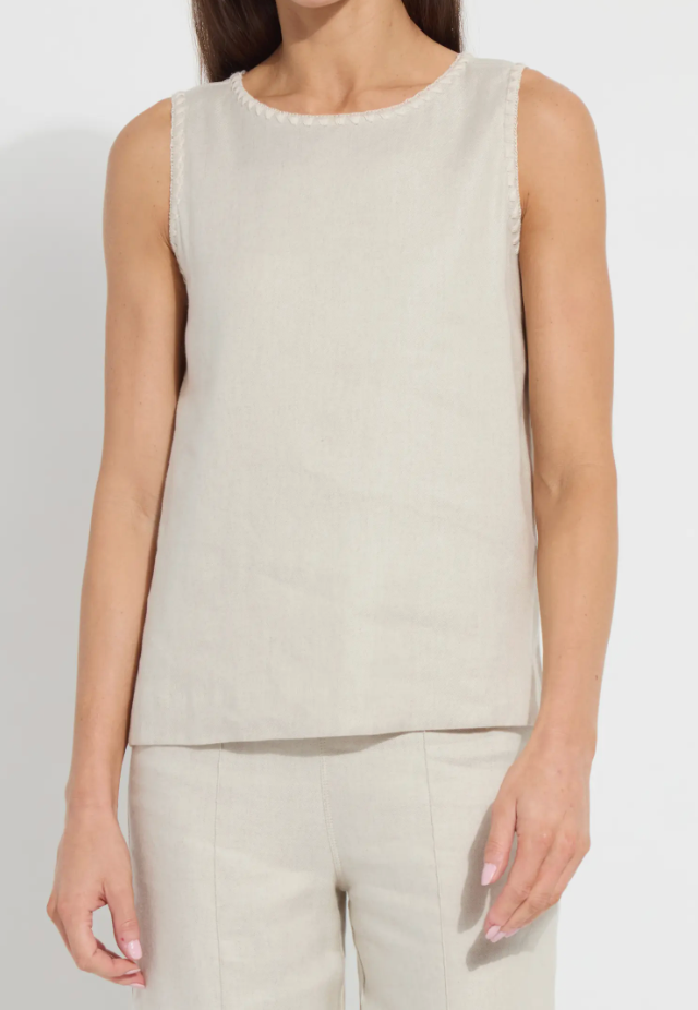 LYSEE Gabriella Linen Top