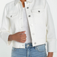 Liverpool Bracelet Length High Cuff Cropped Jacket