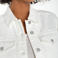 Liverpool Bracelet Length High Cuff Cropped Jacket