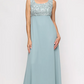 Alex Evenings Empire Waist Dress with Soutache Lace Bodice & Jacket
