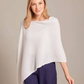 Alashan Cashmere Pearl Trim Topper