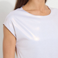 LYSSE Metallic Jersey Top