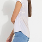 LYSSE Metallic Jersey Top