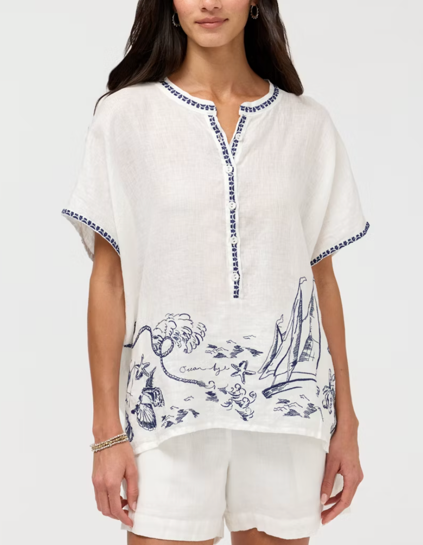Johnny Was VANONA BLOUSE