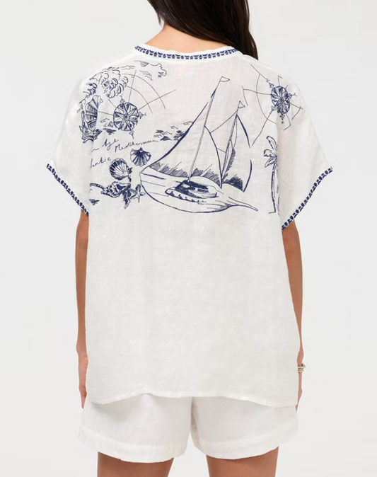 Johnny Was VANONA BLOUSE