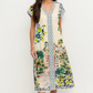Johnny Was V‑NECK DOLMAN EFFORTLESS DRESS