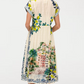 Johnny Was V‑NECK DOLMAN EFFORTLESS DRESS