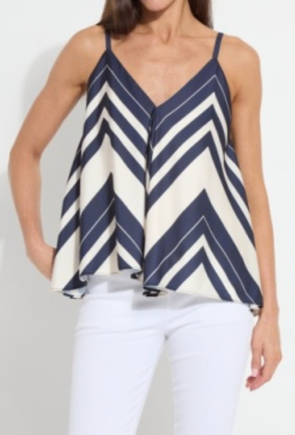 Lysse Irene Scarf Printed Top