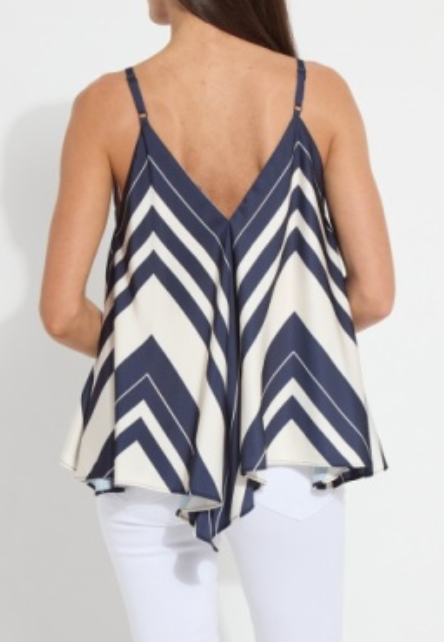 Lysse Irene Scarf Printed Top
