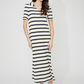 Frank Lyman Casual Striped Maxi Dress Style 261349