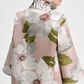 Joseph Ribkoff Floral Blazer With Jewel Buttons Style 262702