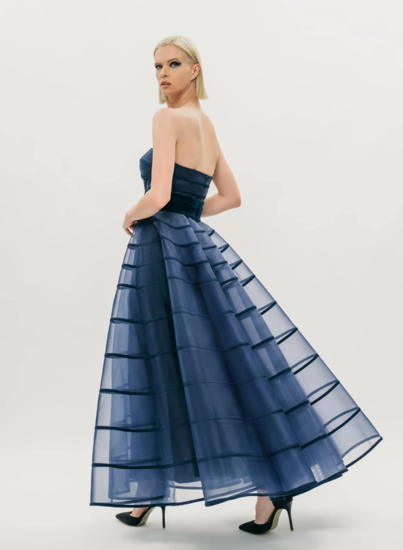 Hynes Park Strapless Gown