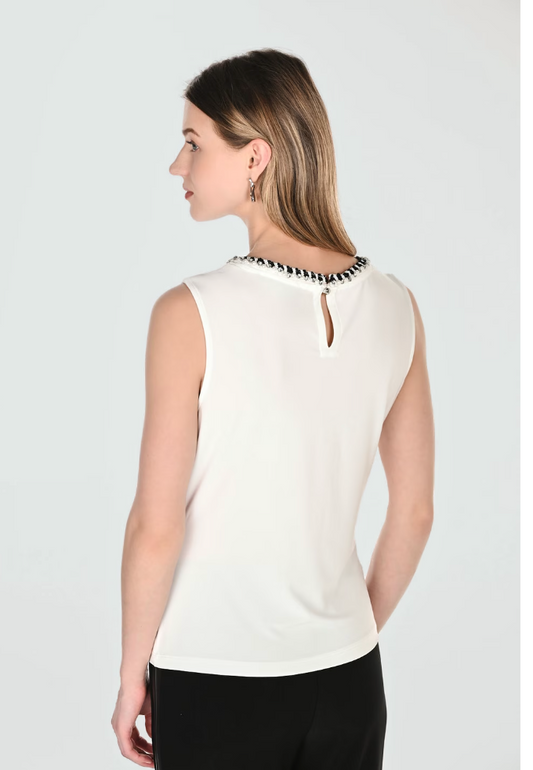 Frank Lyman Chic Sleeveless Top Style 263019