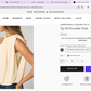 Liverpool Sleeveless Draped Knit Top W/ Shoulder Pads