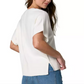 Liverpool Women's Liverpool Los Angeles Dolman Popover W/Step Hem V-Neck Pullover Sweater