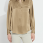 LYSSE Mabel Collared Popover Shirt