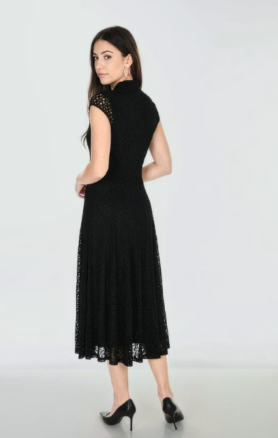 Frank Lyman Midi A-line Lace Dress Style 263197