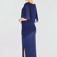 Frank Lyman Maxi Sheath Dress With Jewels Style 269027