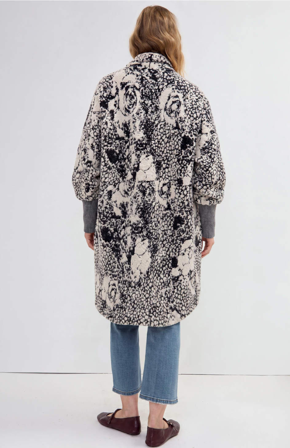 Open Front Coatigan Sweater