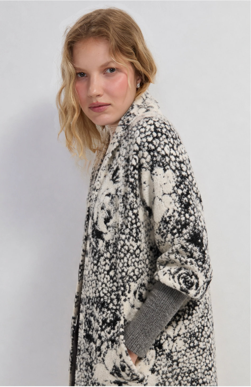 Open Front Coatigan Sweater