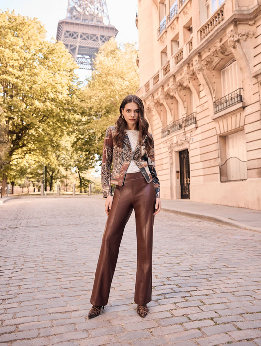 Frank Lyman Polyurethane Pant