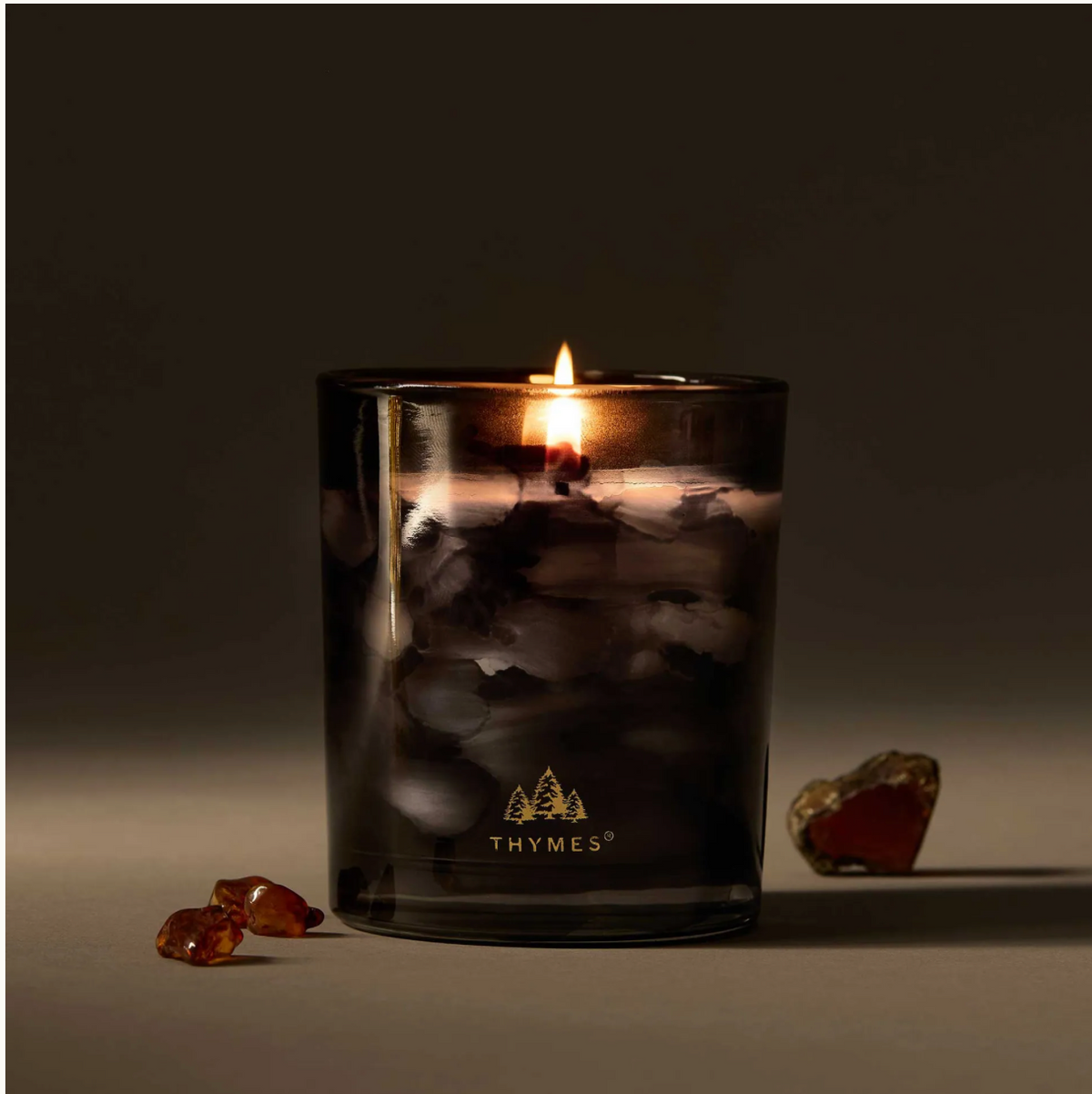Thymes Noir Woods 6.5 oz Poured Candle