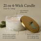 Thymes Frasier Fir Tidings 4-Wick Statement Candle