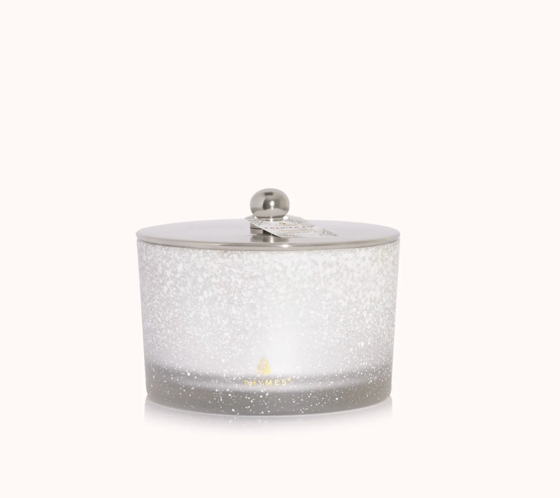 Frasier Fir® Flocked 3-Wick Poured Candle