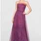 Theia Ivana Printed Organza Gown