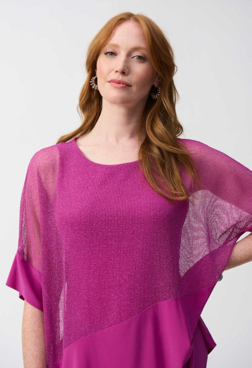 Joseph Ribkoff Mesh Top