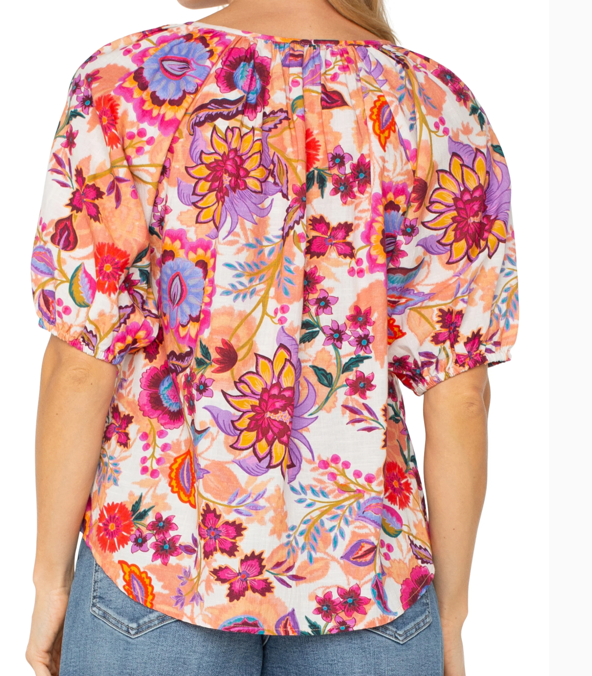 Liverpool Button Front Woven Shirt