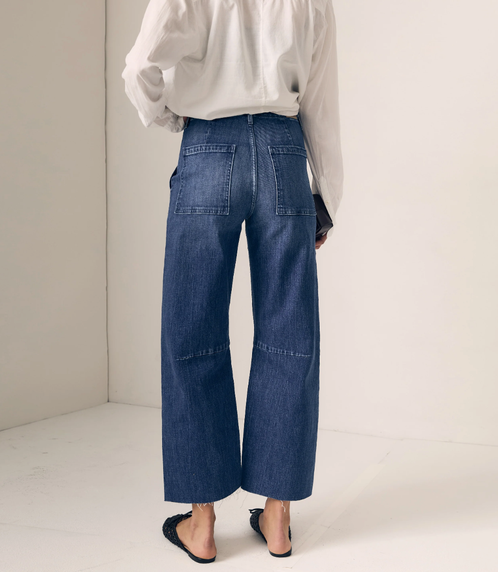 Le Jean Utility Soft Barrell Denim
