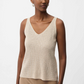 Joseph Ribkoff Sparkly V-Neck Tank