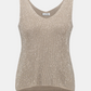 Joseph Ribkoff Sparkly V-Neck Tank