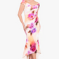 Black Halo EVE Brielle Off-The-Shoulder Slim Hi-Low Dress