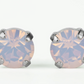 Mariana Post Earrings with Rhodium Plating