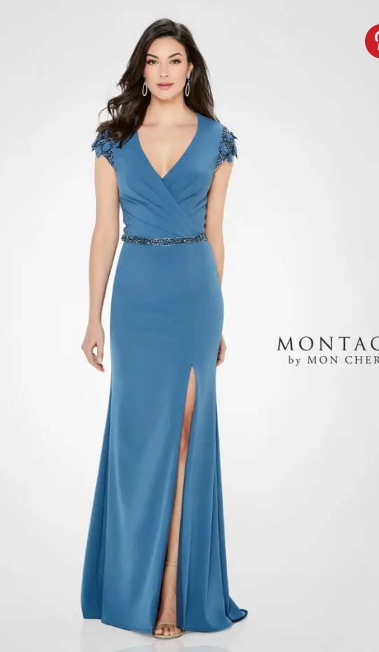 Montage by Mon Cheri Fit & Flare Gown