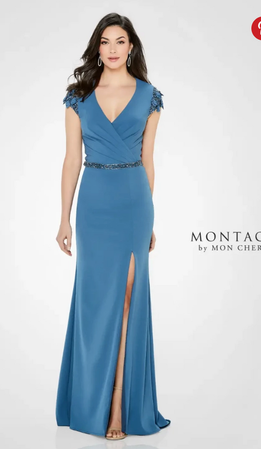 Montage by Mon Cheri Fit & Flare Gown