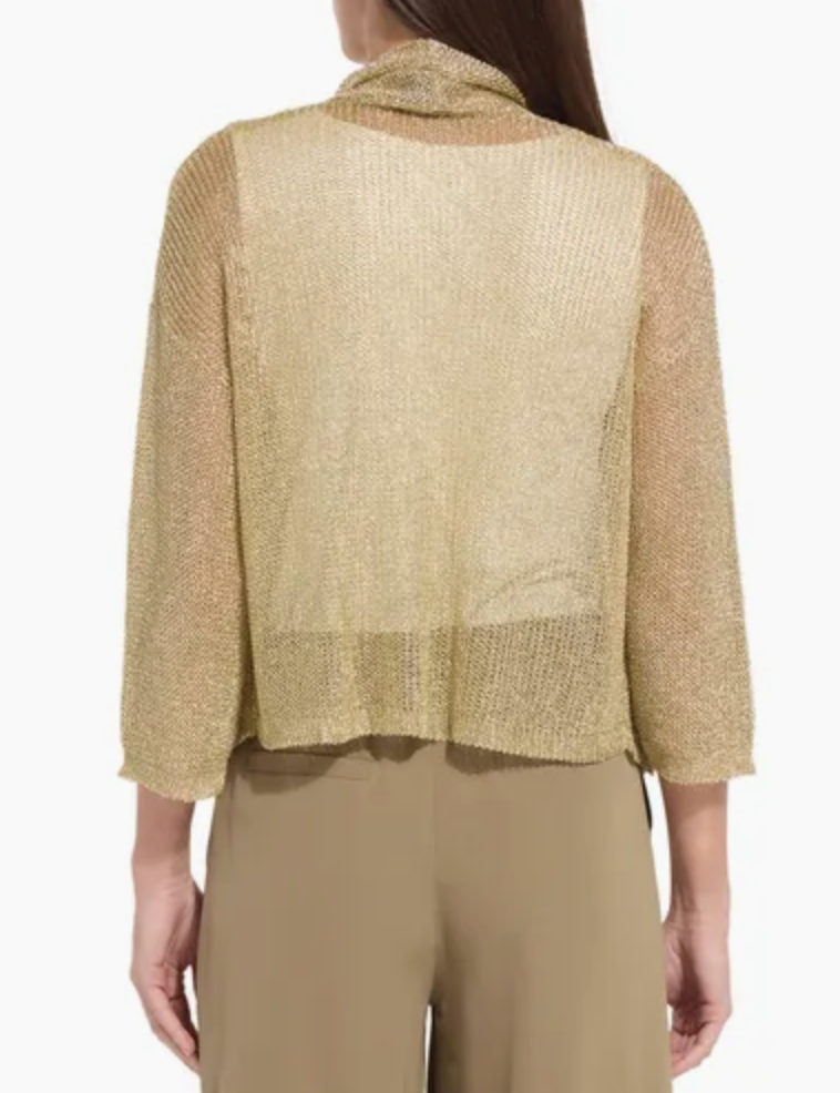 LYSSE Oriana Metallic Shrug