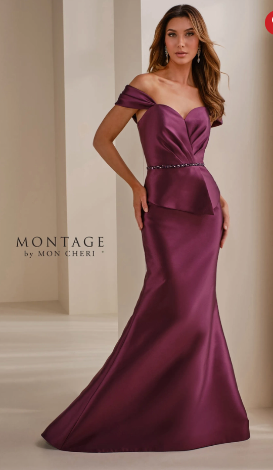 Mon Cheri Montage Sweetheart Neckline Gown