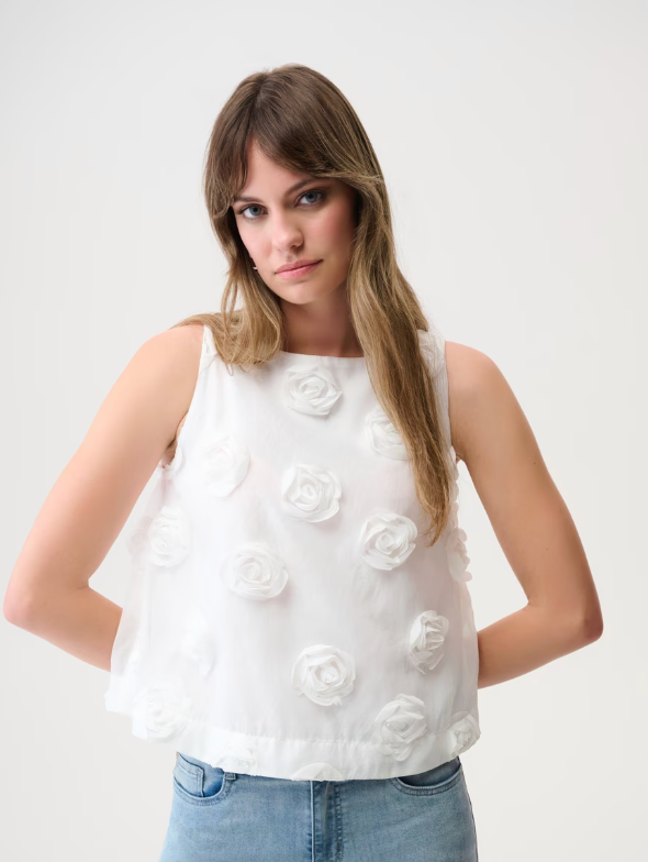 Jospeh Ribkoff Crew Neck Sleeveless Pullover