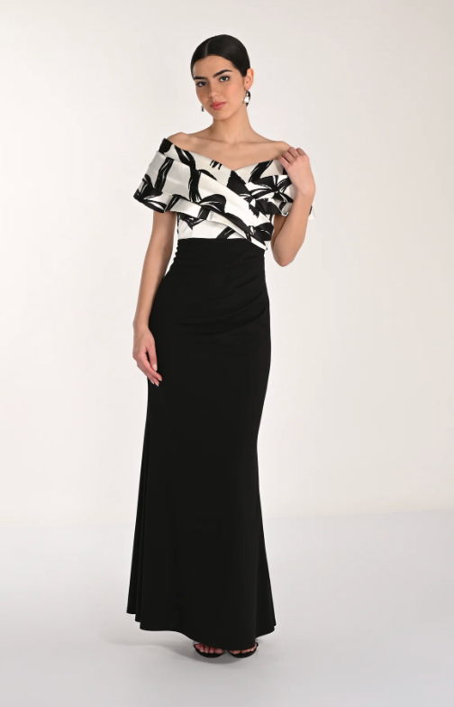 Frank Lyman Off Shoulder Knit Dress